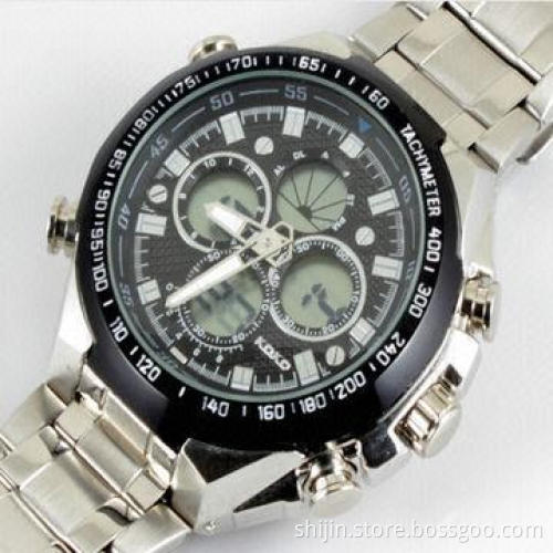Metal Sports Watch with Japan Movement, Digital Smart and Customized